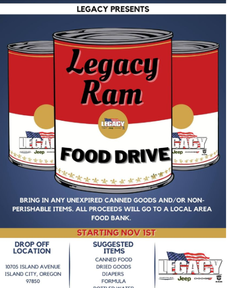 Legacy Food Drive